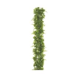 6 ft. UV-Resistant Outdoor Soft PE Artificial Fern & Eucalyptus Garland&44 Green