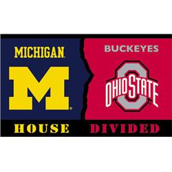 RIVALRY Ohio State vs. Michigan Name Gift House Divided