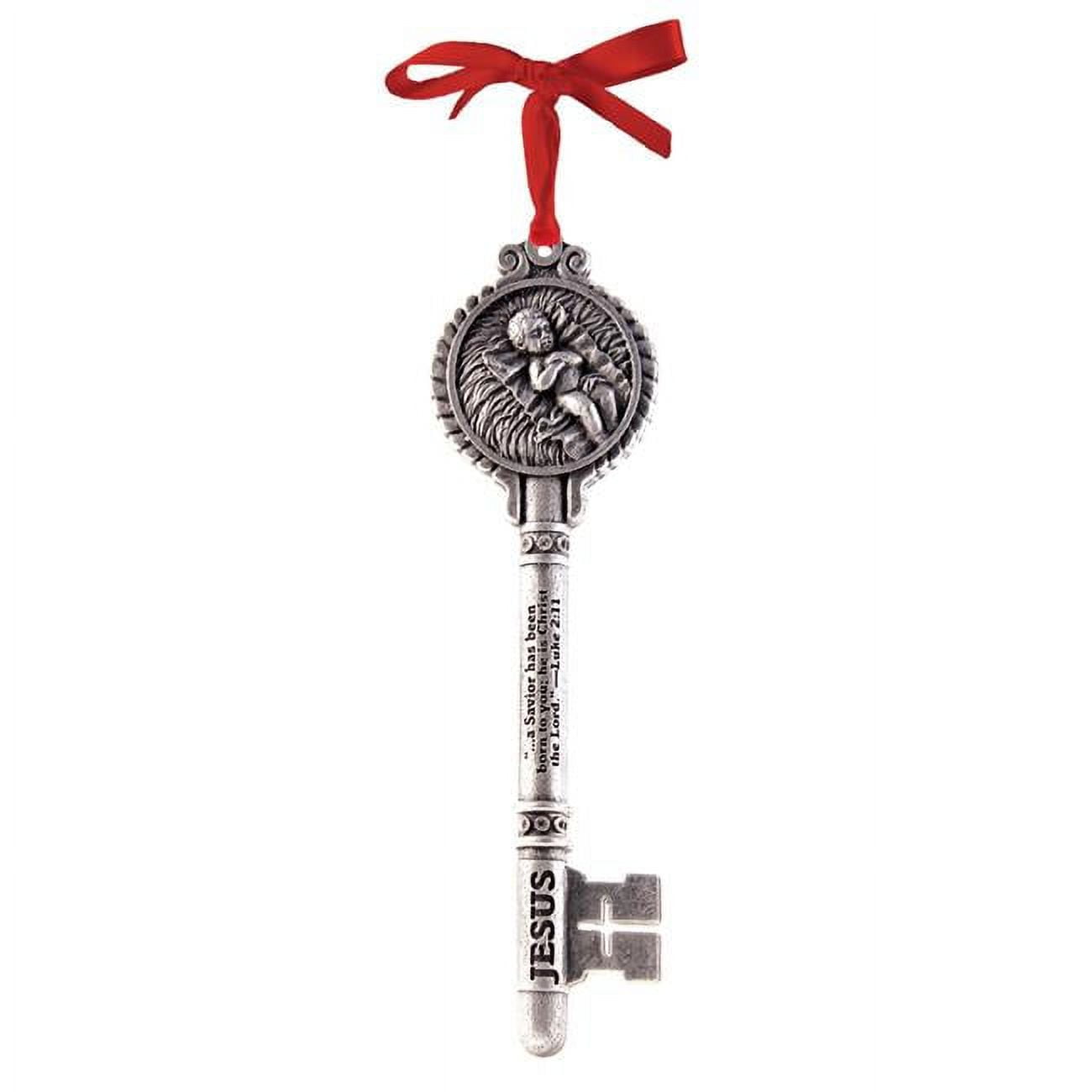 Key to Christmas Ribbon Hang Christmas Ornament