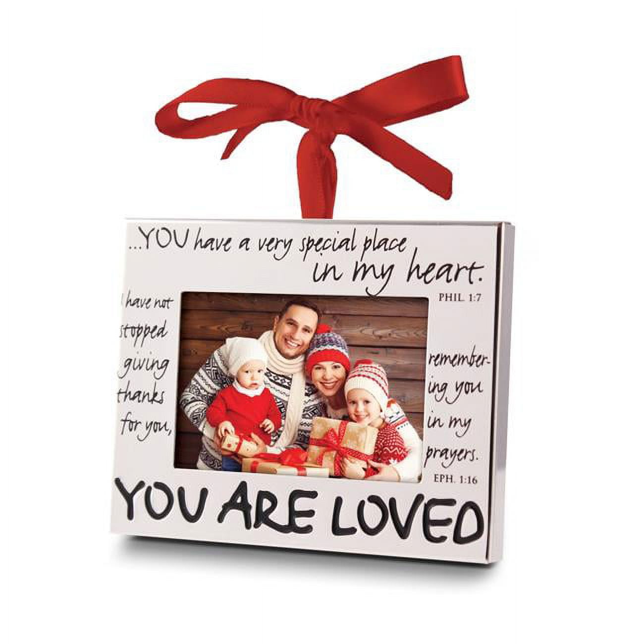 You Are Loved Frame Christmas Ornament