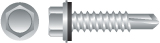 Strong-Point HA1012 10-16 x 0.75 in. Unslotted Indented Hex Washer Head Screws