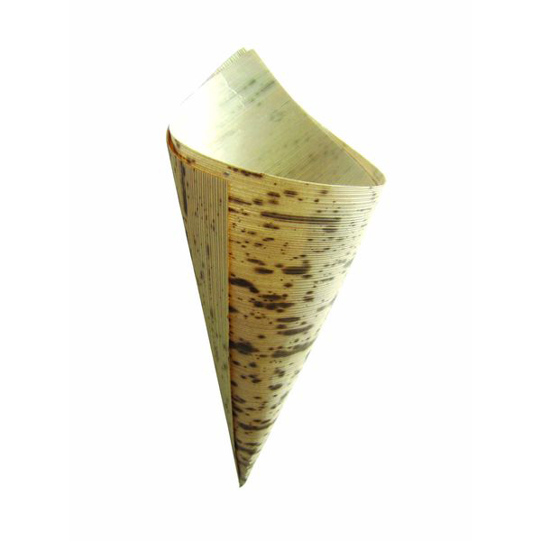 PacknWood 210BBCOB13 1.5 Oz. Bamboo Leaf Cone 2 Layers- Pack Of 1000