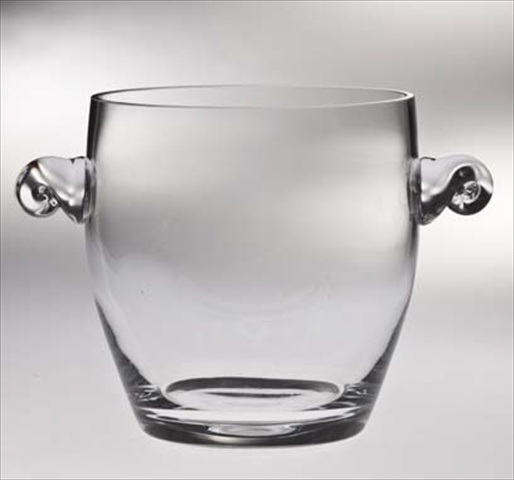 Majestic Gifts T-707 Classic Clear 9 in. High Quality Glass Ice Bucket