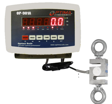 Optima Scales OP-926-10000 Hanging Scale - 10000 lbs x 2 lb.