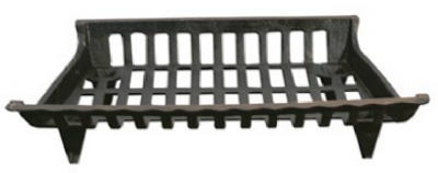 gHP cg24 24 in cast Iron Fireplace grate- Black