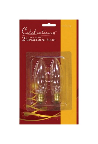 celebrations T-15-71 Electric candle Replacement Bulbs