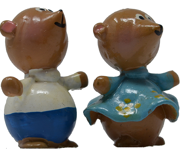 Brushart MARBLE0416 Bear couple Ornament  Marble