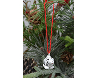 Brushart MARBLEOR0236 Zebra Marble Ornament