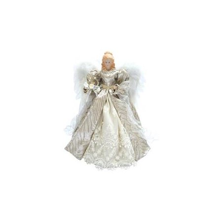 SantasWorkshop 3032 16 in Silver Elegance Angel Tree Topper